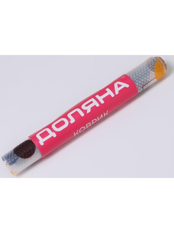 Коврик противоскользящий Доляна Color, 30×150 см