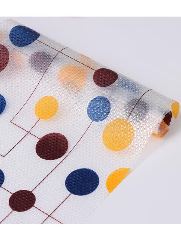 Коврик противоскользящий Доляна Color, 30×150 см