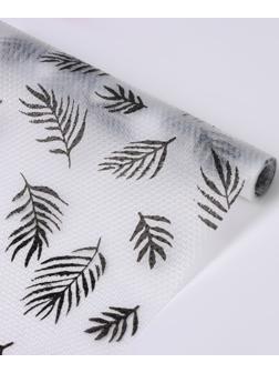 Коврик противоскользящий Доляна Plantae, 30×150 см