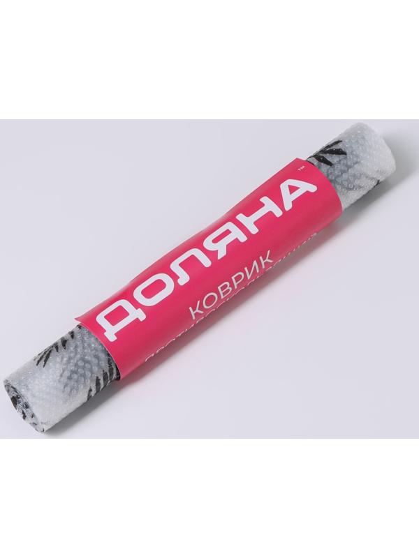 Коврик противоскользящий Доляна Plantae, 30×150 см