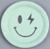 Тарелка бумажная «Смайл», в наборе 6 шт., цвет мятный