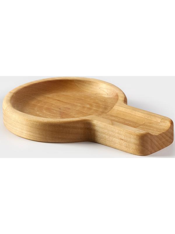 Подставка деревянная под ложку Adelica, 15×10×1,8 см, берёза