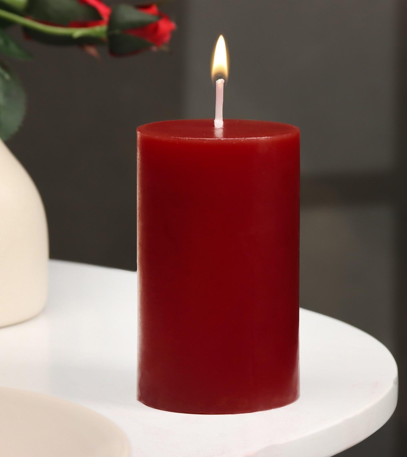 Свеча-цилиндр ароматическая 