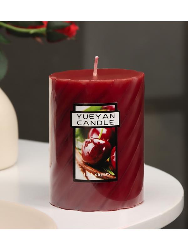 Свеча-цилиндр ароматическая витая 