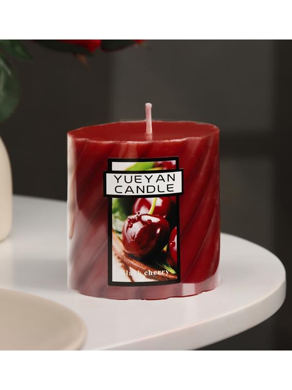 Свеча-цилиндр ароматическая витая 