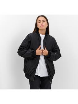 Куртка (бомбер) женский, черный, р. М (44-46)