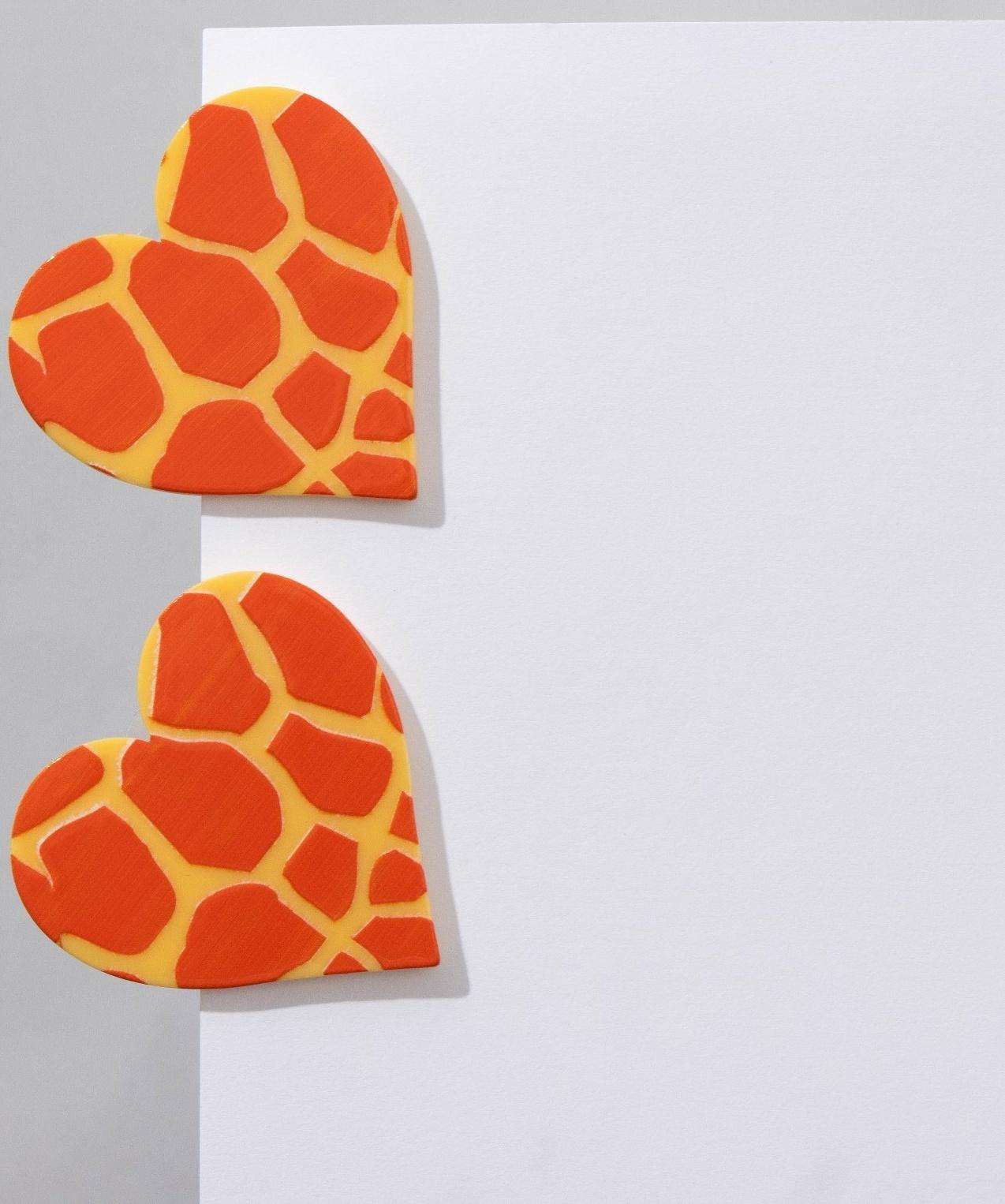 Серьги акрил 