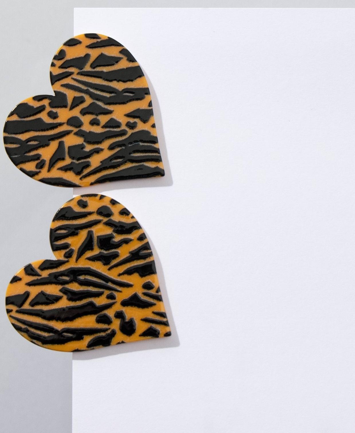 Серьги акрил 