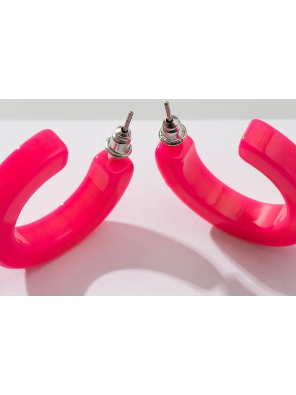 Серьги акрил 