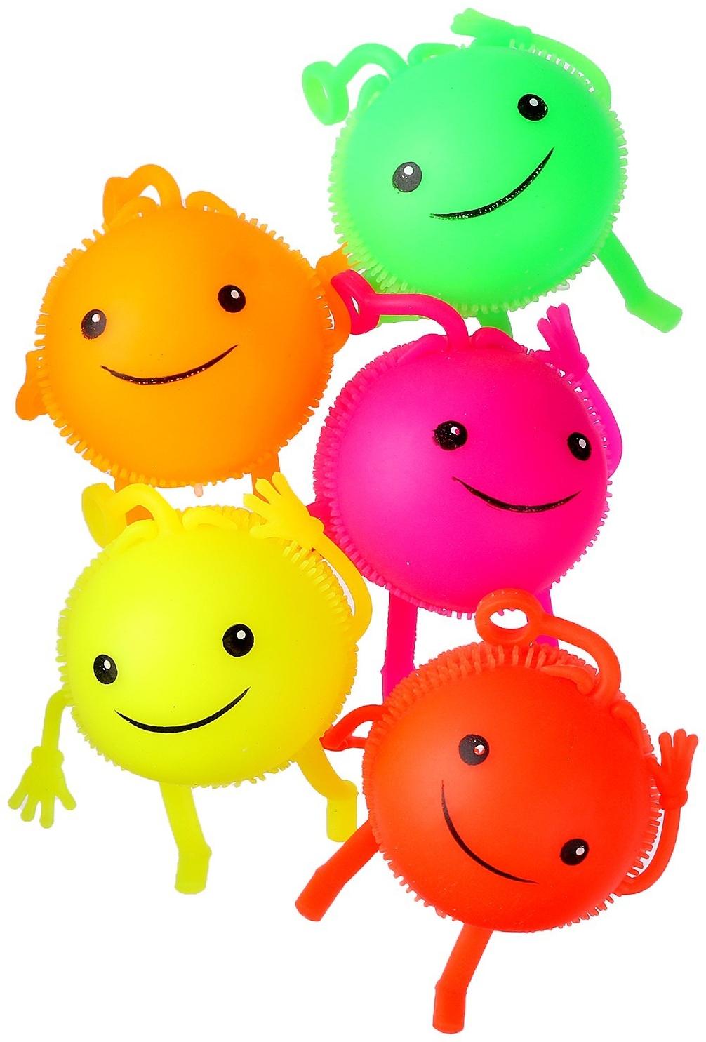 Ёжка «Улыбастик» световой, цвета МИКС