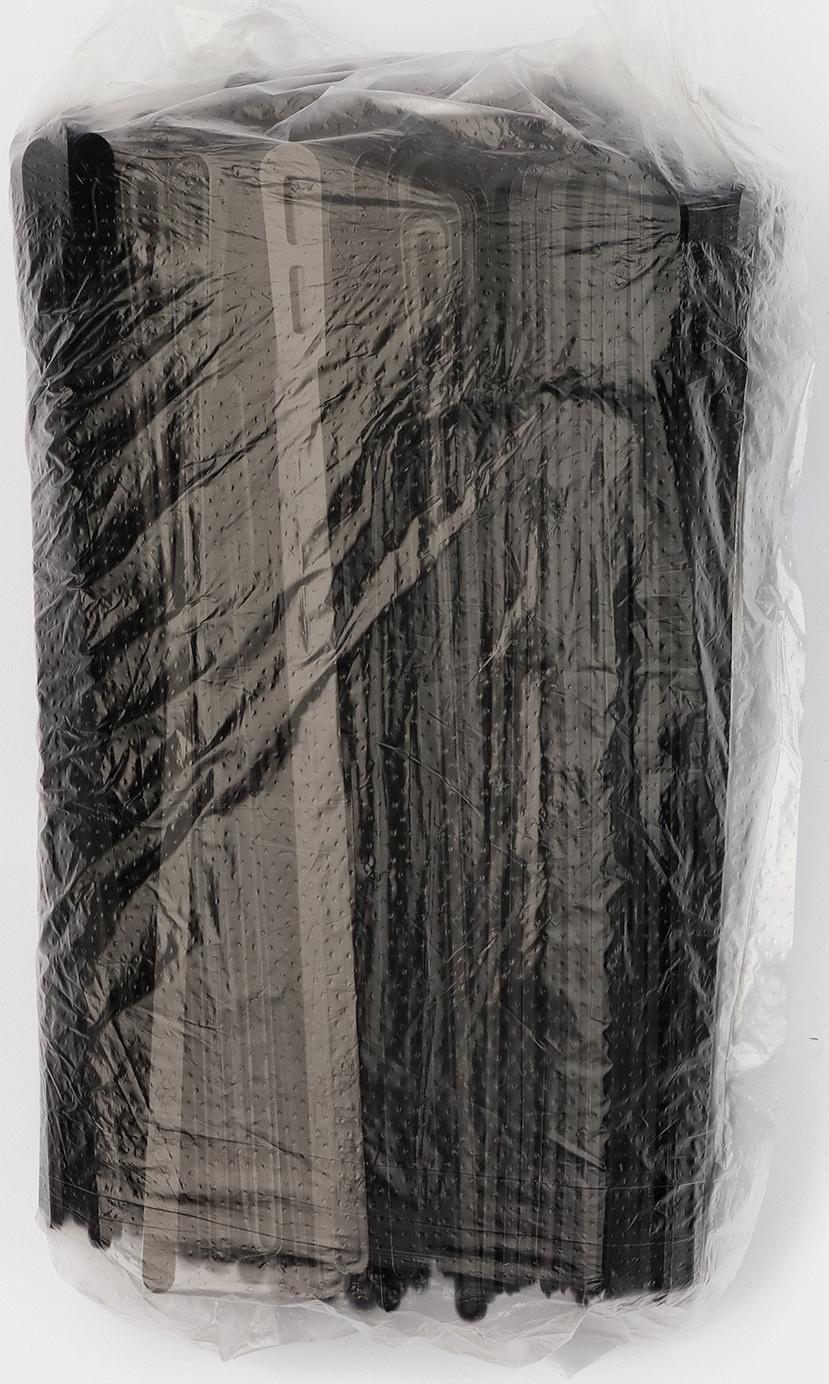 Размешиватель одноразовый чёрный,16 см