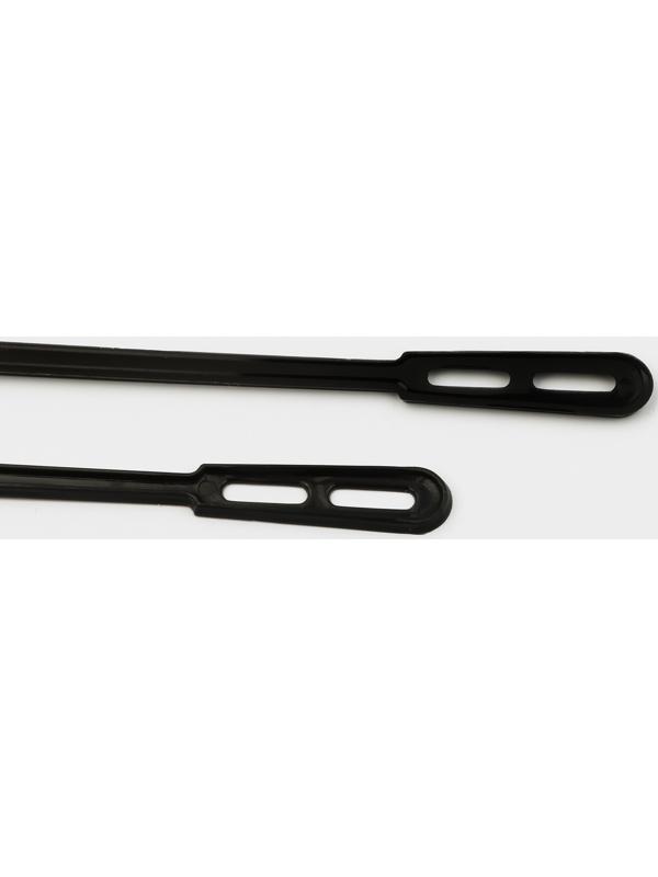 Размешиватель одноразовый чёрный,16 см