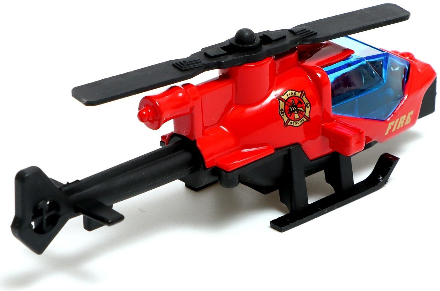 Вертолёт металлический «Супер», инерционный, МИКС