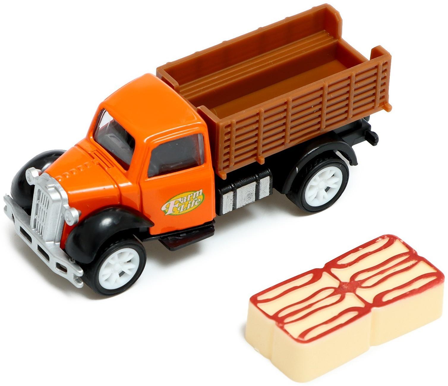 Набор металлических машин «Спецтехника», в комплекте 4 шт, масштаб 1:55