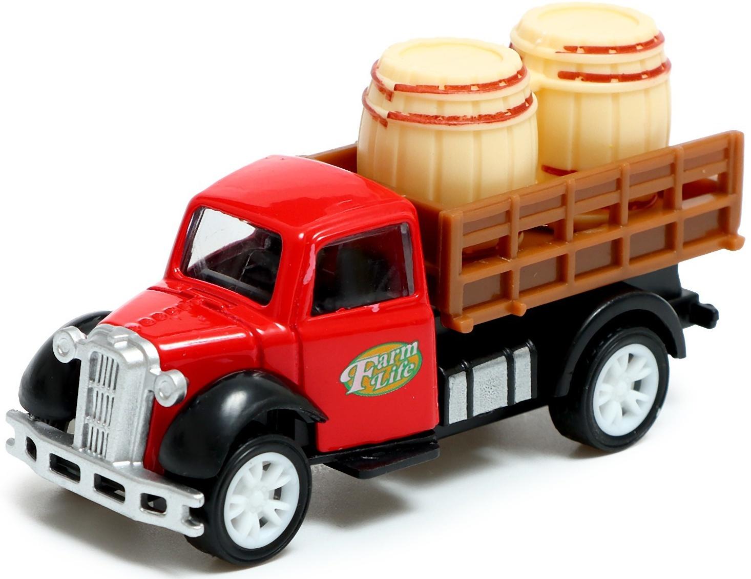 Набор металлических машин «Спецтехника», в комплекте 4 шт, масштаб 1:55