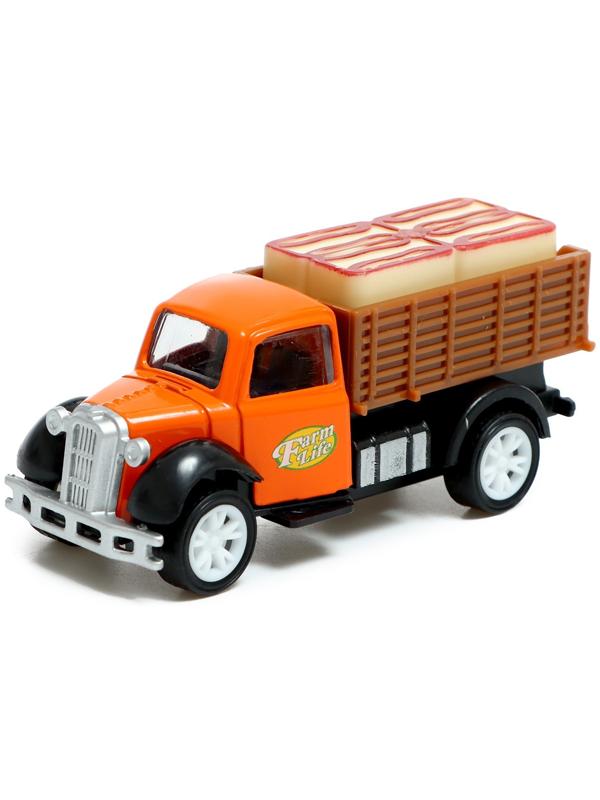 Набор металлических машин «Спецтехника», в комплекте 4 шт, масштаб 1:55