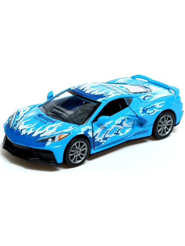 Машина металлическая «Спорткар», 1:32, инерция, открываются двери, цвет МИКС