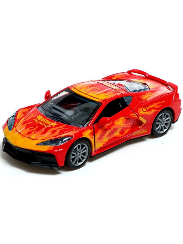 Машина металлическая «Спорткар», 1:32, инерция, открываются двери, цвет МИКС