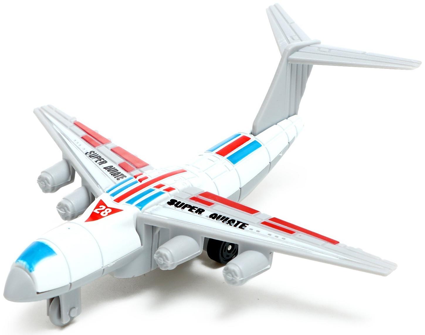 Самолёт металлический «Воздушные силы», МИКС