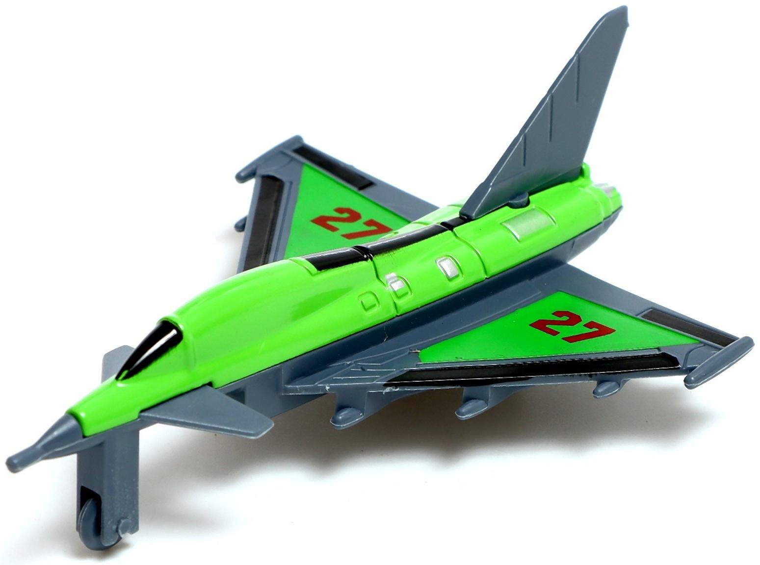 Самолёт металлический «Воздушные силы», МИКС