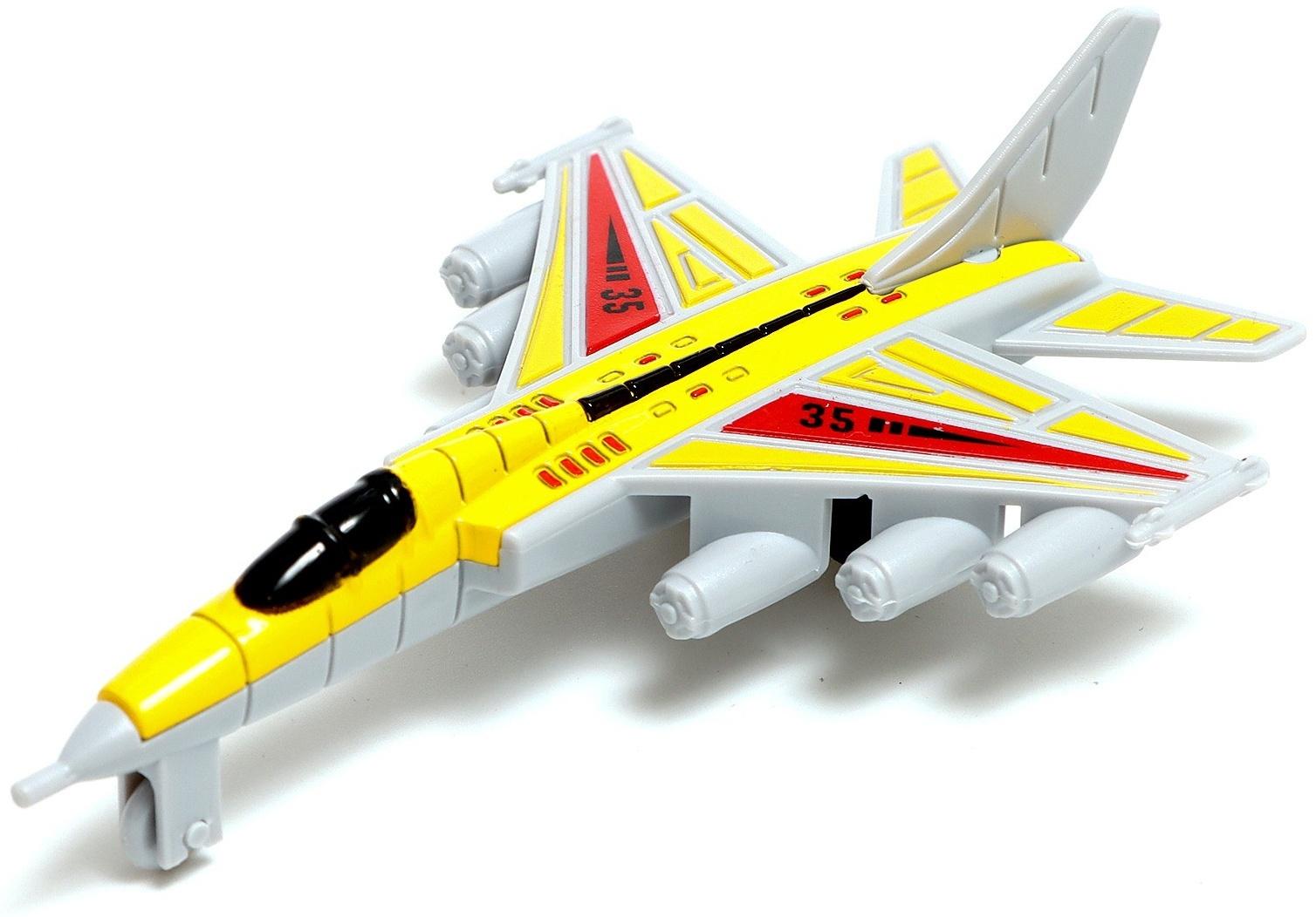 Самолёт металлический «Воздушные силы», МИКС