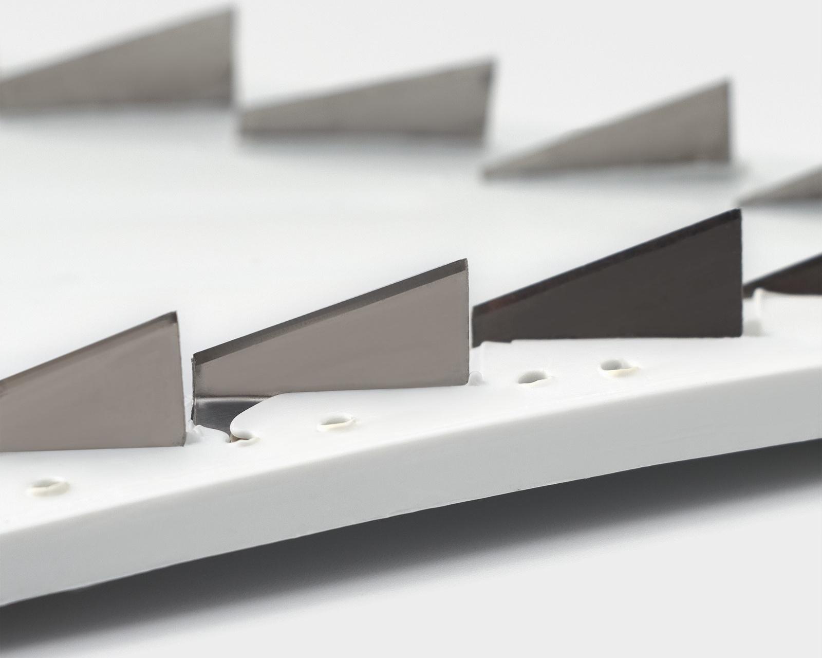 Овощерезка-шинковка Доляна «Смарти», 3 сменных насадки, пушер, цвет белый