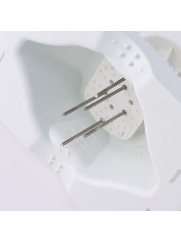 Овощерезка-шинковка Доляна «Смарти», 3 сменных насадки, пушер, цвет белый