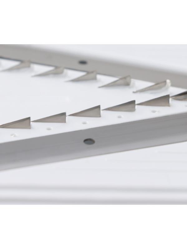 Овощерезка-шинковка Доляна «Смарти», 3 сменных насадки, пушер, цвет белый