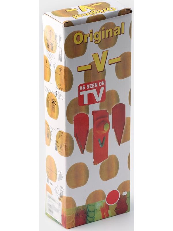 Овощерезка-шинковка Доляна «Смарти», 3 сменных насадки, пушер, цвет белый