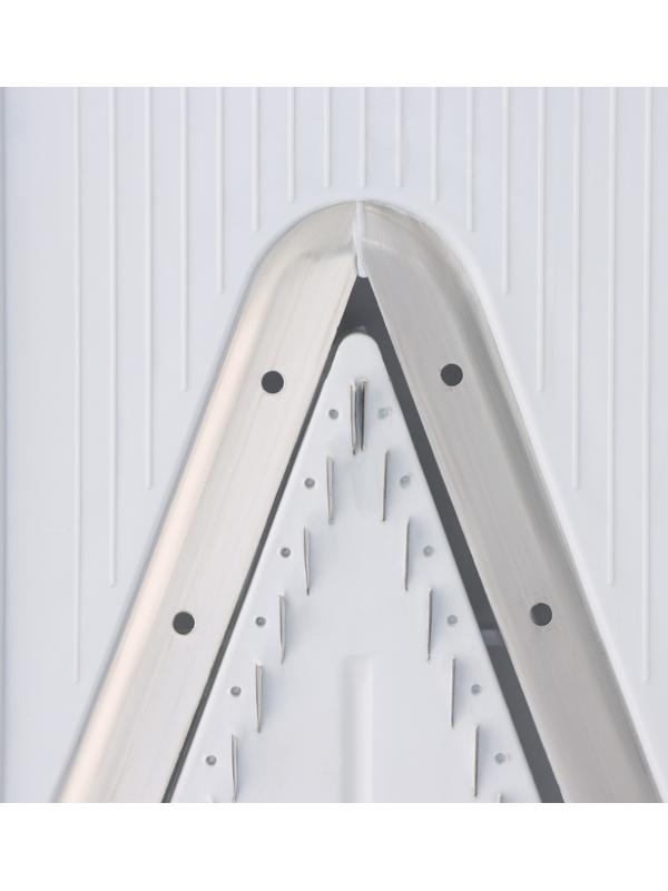 Овощерезка-шинковка Доляна «Смарти», 3 сменных насадки, пушер, цвет белый