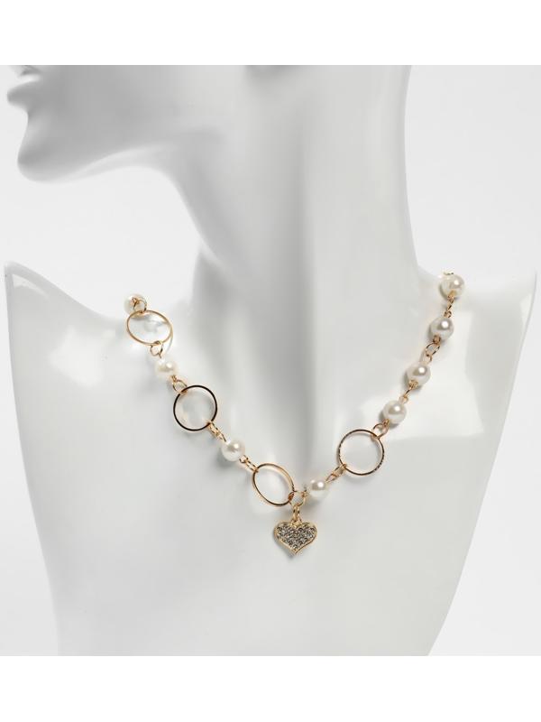 Колье с жемчугом 