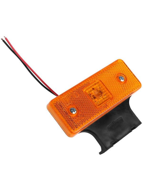 Фонарь габаритный с кронштейном, жёлтый, LED, 12 х 3 х 7,7 см, 2327Y