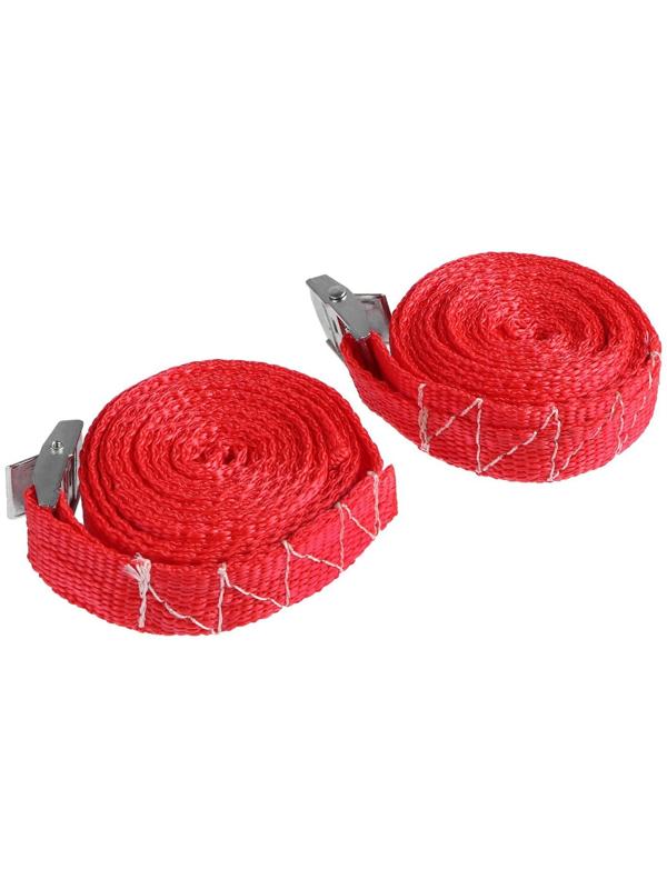 Ремень для крепления груза TORSO с фиксатором 2,5 м, 2 шт, европакет