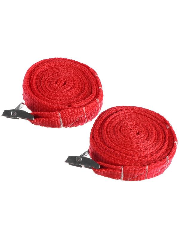 Ремень для крепления груза TORSO с фиксатором 3 м, 2 шт, европакет