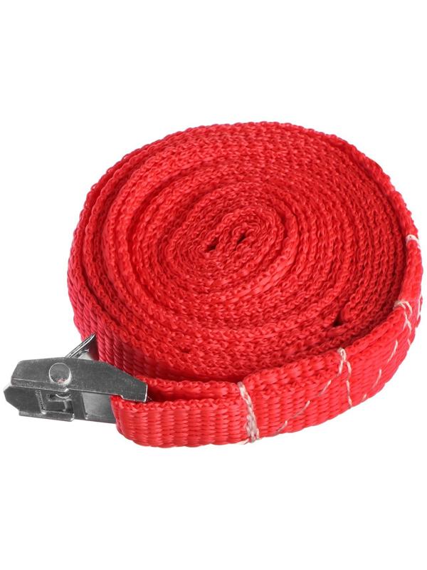 Ремень для крепления груза TORSO с фиксатором 3 м, 2 шт, европакет