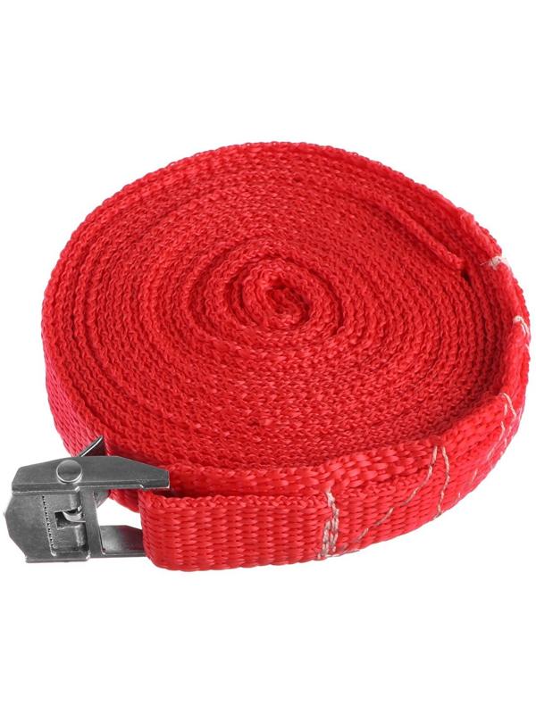 Ремень для крепления груза TORSO с фиксатором, 5 м, блистер