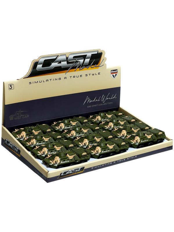 Машина металлическая «Армия», инерция