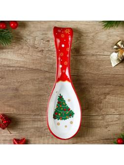 Подставка под ложку «Пряничные человечки», 7 х 22.3 см