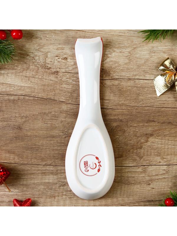 Подставка под ложку «Избушка», 7 х 22.3 см