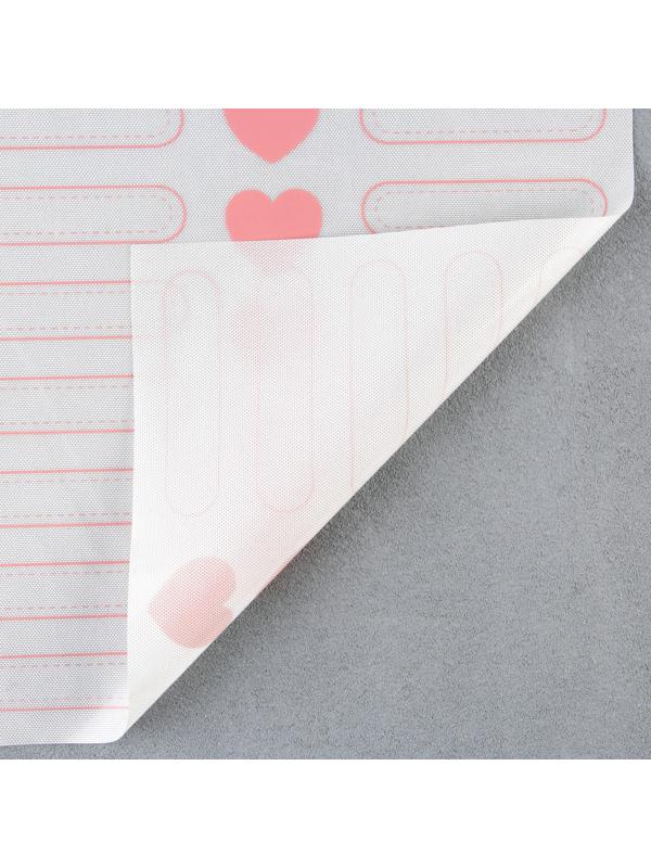 Силиконовый армированный коврик для выпечки «Эклеры», 27.5 х 27.5 см