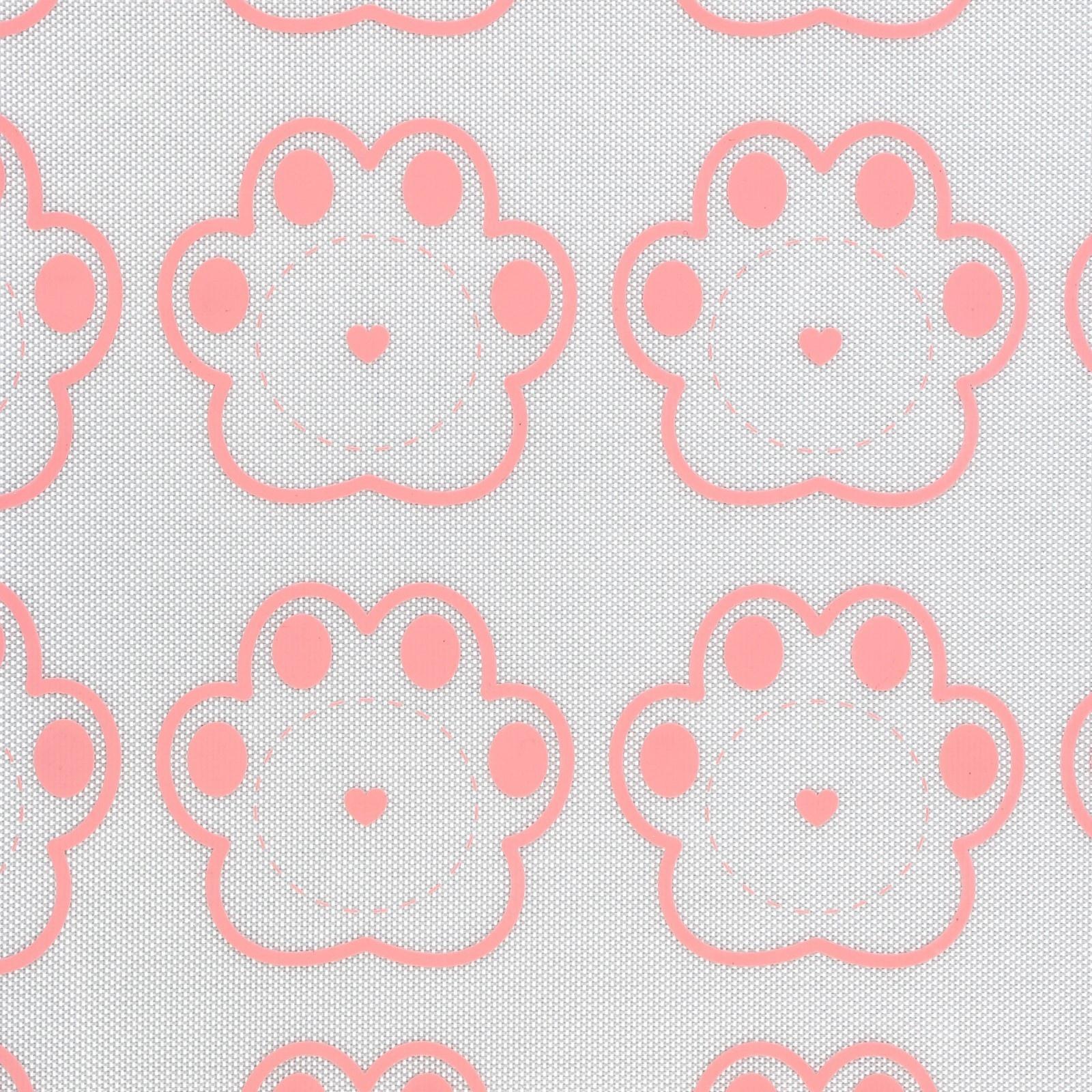 Силиконовый армированный коврик для выпечки «Лапки», 27.5 х 27.5 см