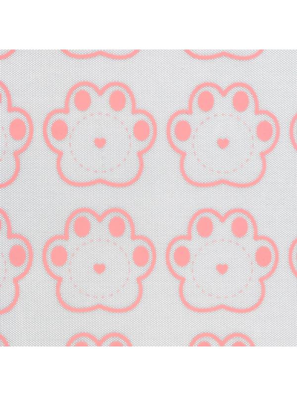 Силиконовый армированный коврик для выпечки «Лапки», 27.5 х 27.5 см