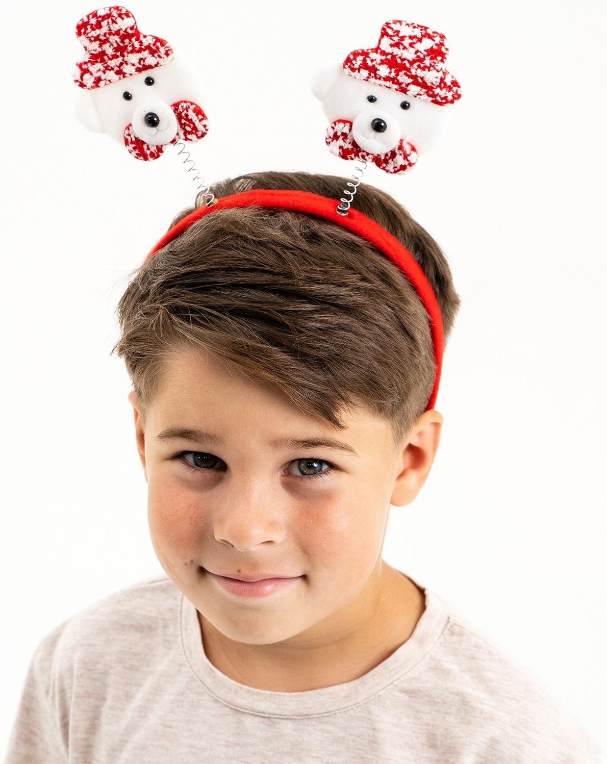 Карнавальный ободок «Новогодний», виды МИКС