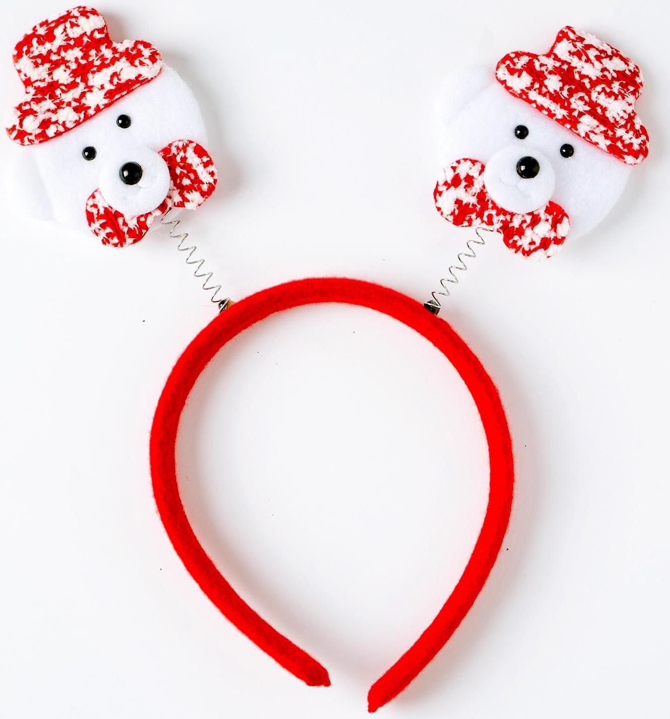 Карнавальный ободок «Новогодний», виды МИКС