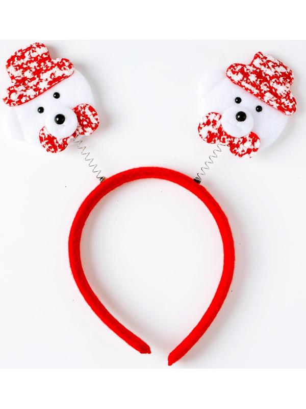 Карнавальный ободок «Новогодний», виды МИКС