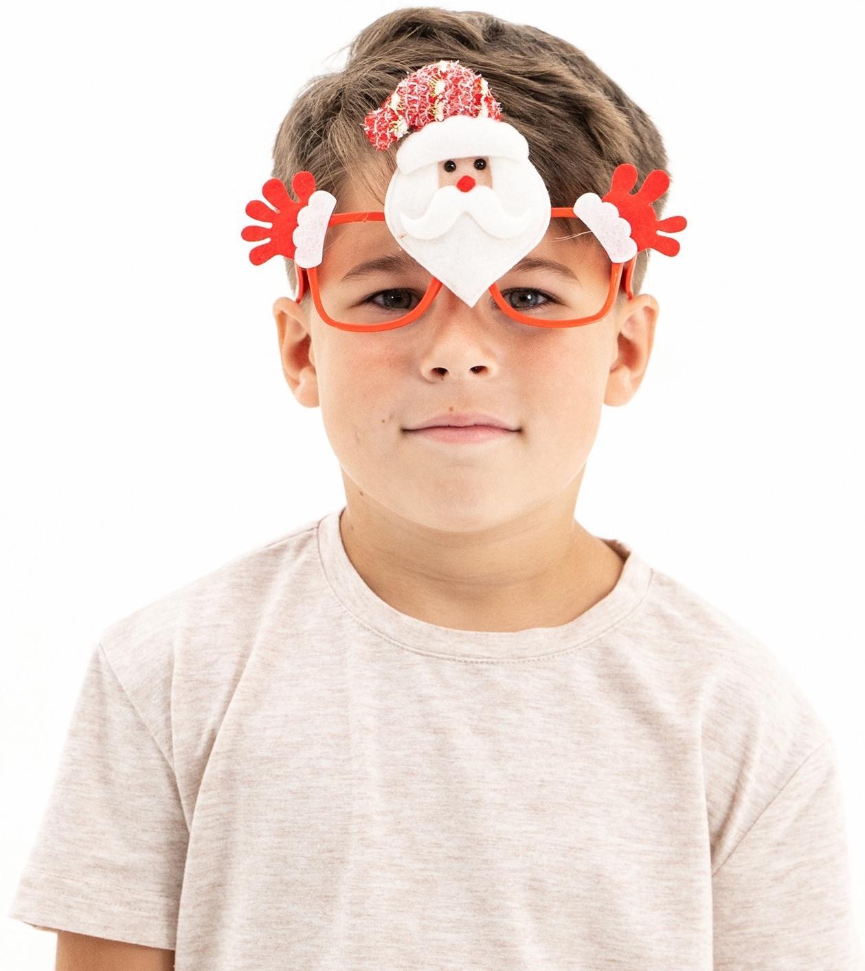 Карнавальные очки «Новый год», виды МИКС