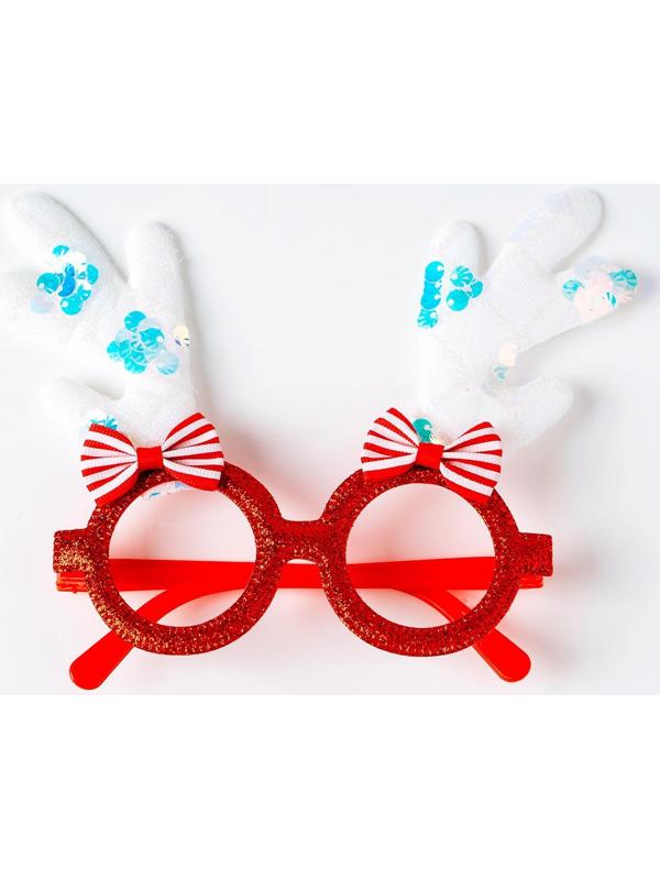 Карнавальные очки «Рожки», цвета МИКС