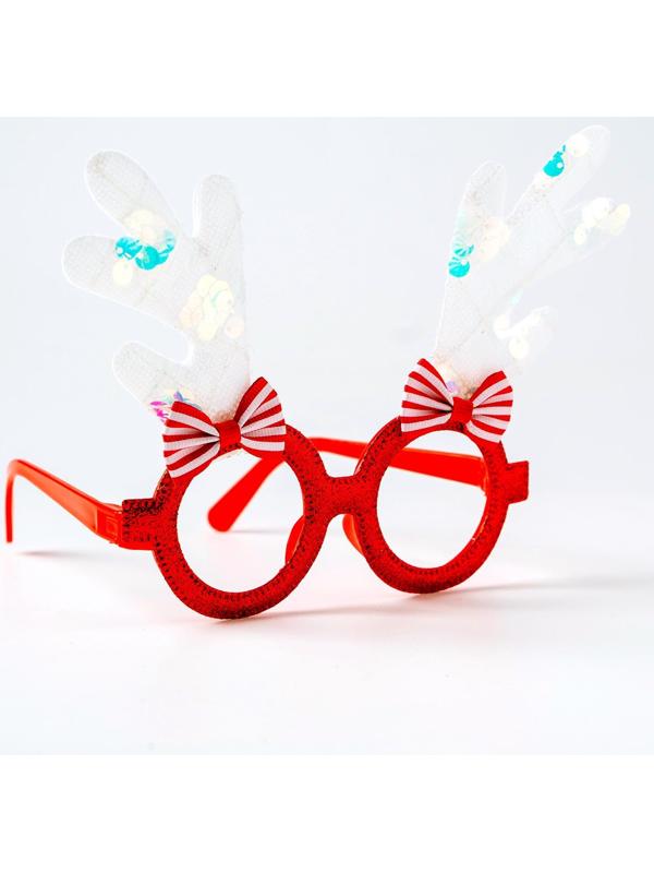 Карнавальные очки «Рожки», цвета МИКС