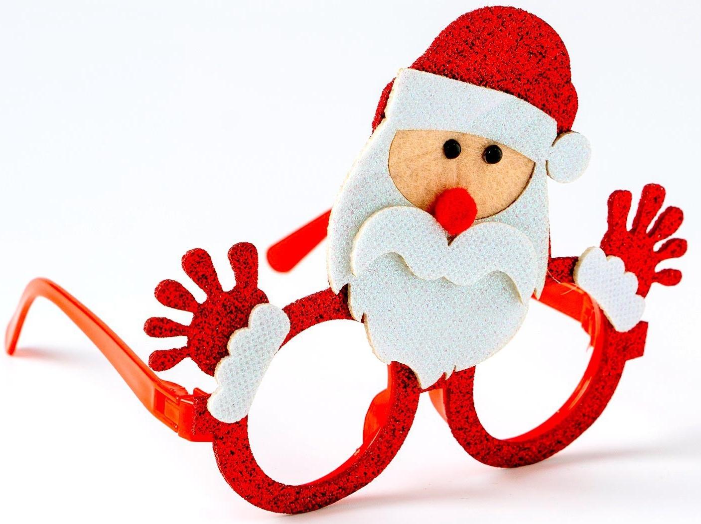 Карнавальные очки «Дед Мороз»