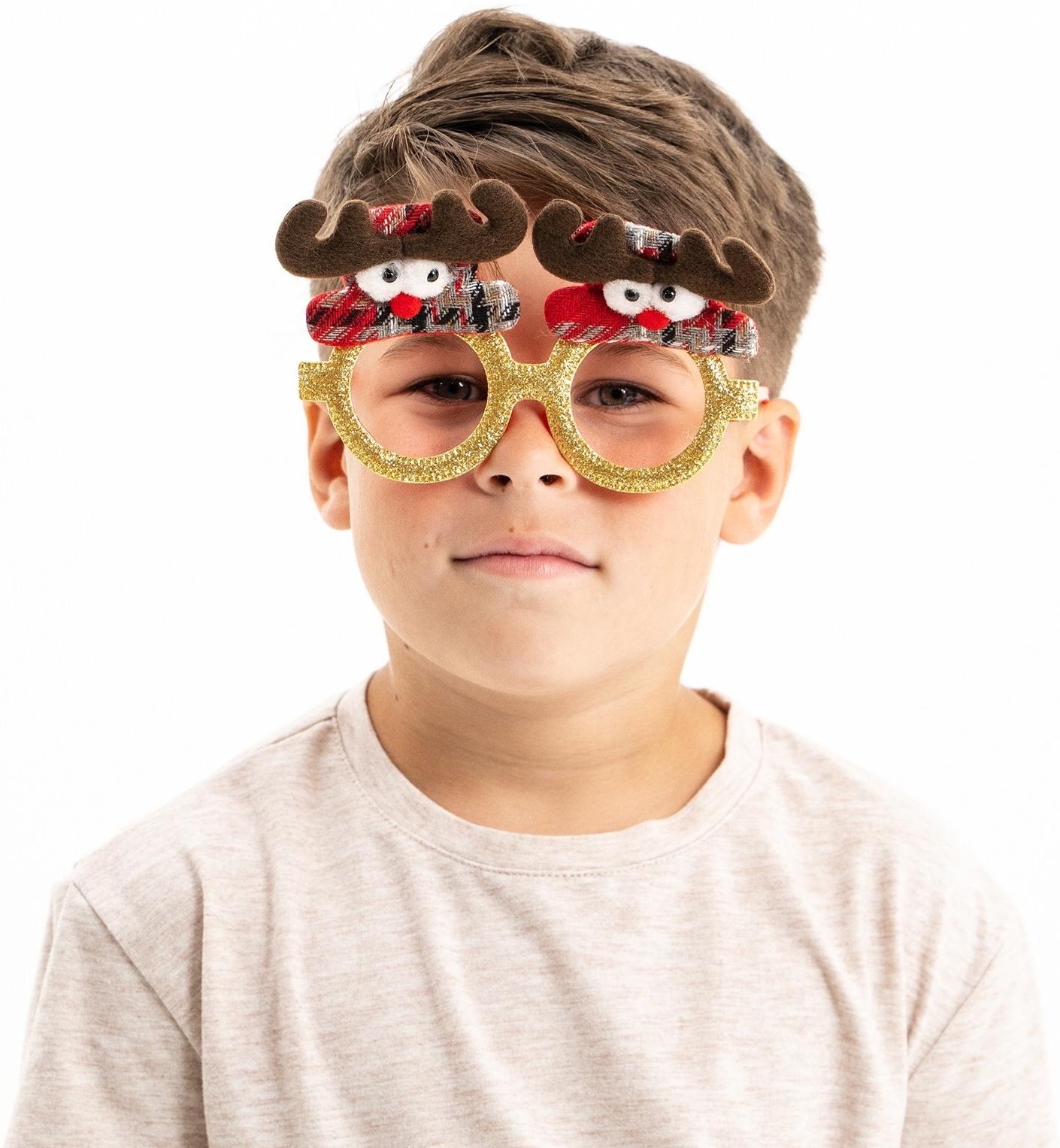 Карнавальные очки «Олень»